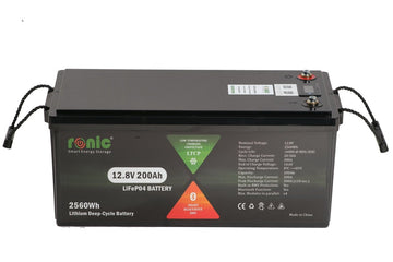 Baterie/Acumulator LiFePO4, 12.8V 200Ah, functie Bluetooth si LTCP, model LFP12200SDSG